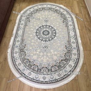Ковер С Восточным Узором Арт 29674 Турция New Овальный